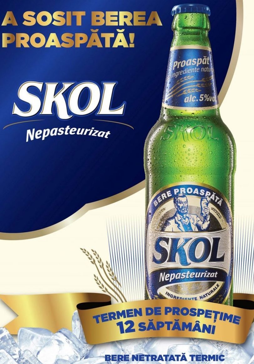 A sosit berea proaspată – SKOL Nepasteurizat!