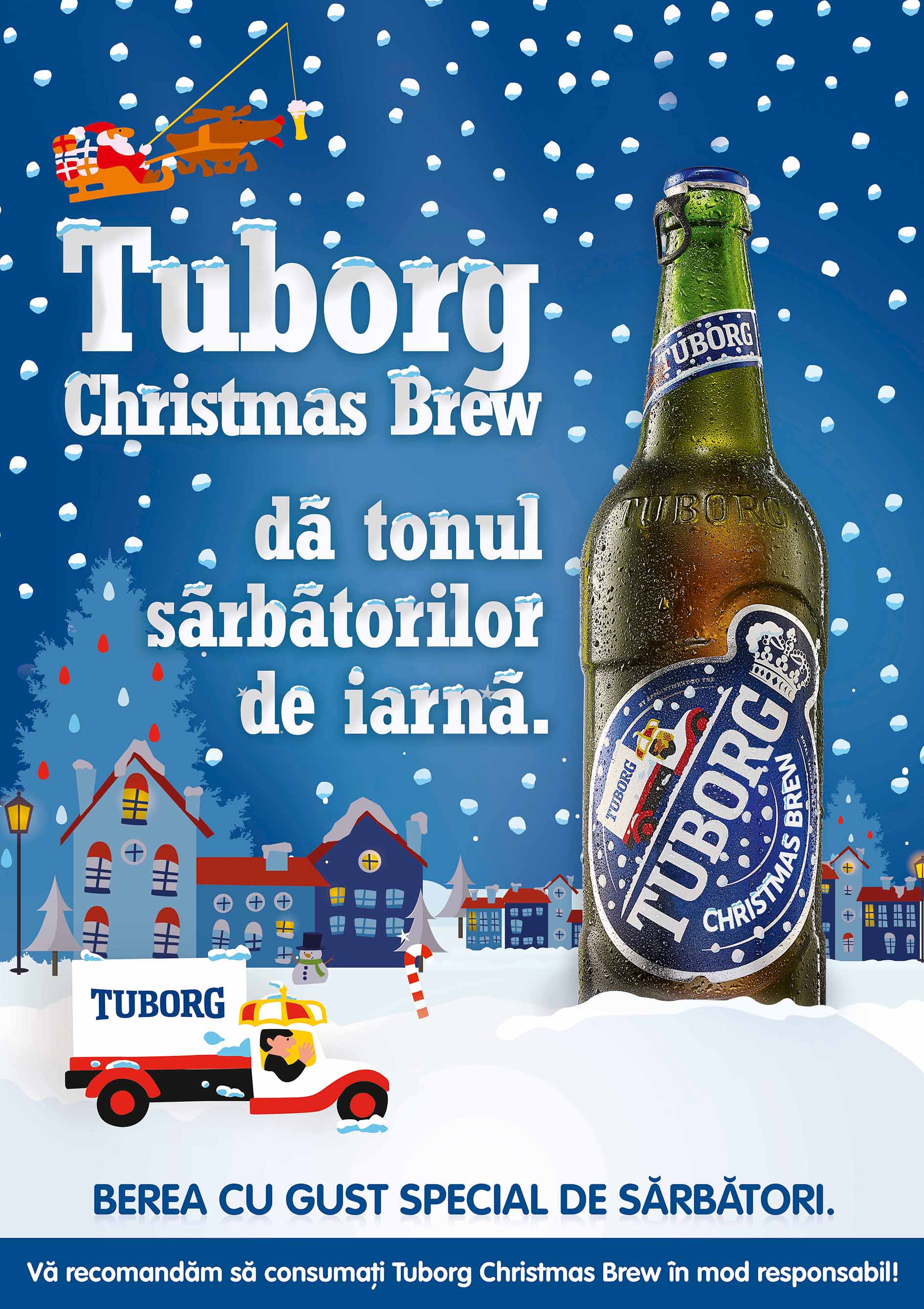Tuborg lansează și în acest an Tuborg Christmas Brew, berea cu gust special de sărbători