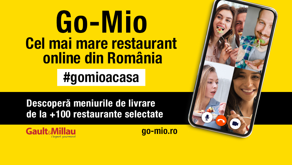 GAULT&MILLAU DESCHIDE CEL MAI MARE RESTAURANT ONLINE DIN ROMÂNIA