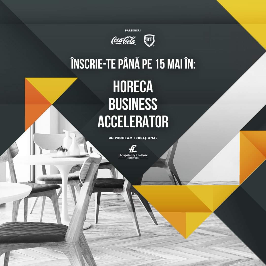 Inițiativa antreprenorială nu a dispărut în industria ospitalității: HoReCa Business Accelerator își dublează numărul de locuri și primește înscrieri chiar și în contextul crizei Covid19