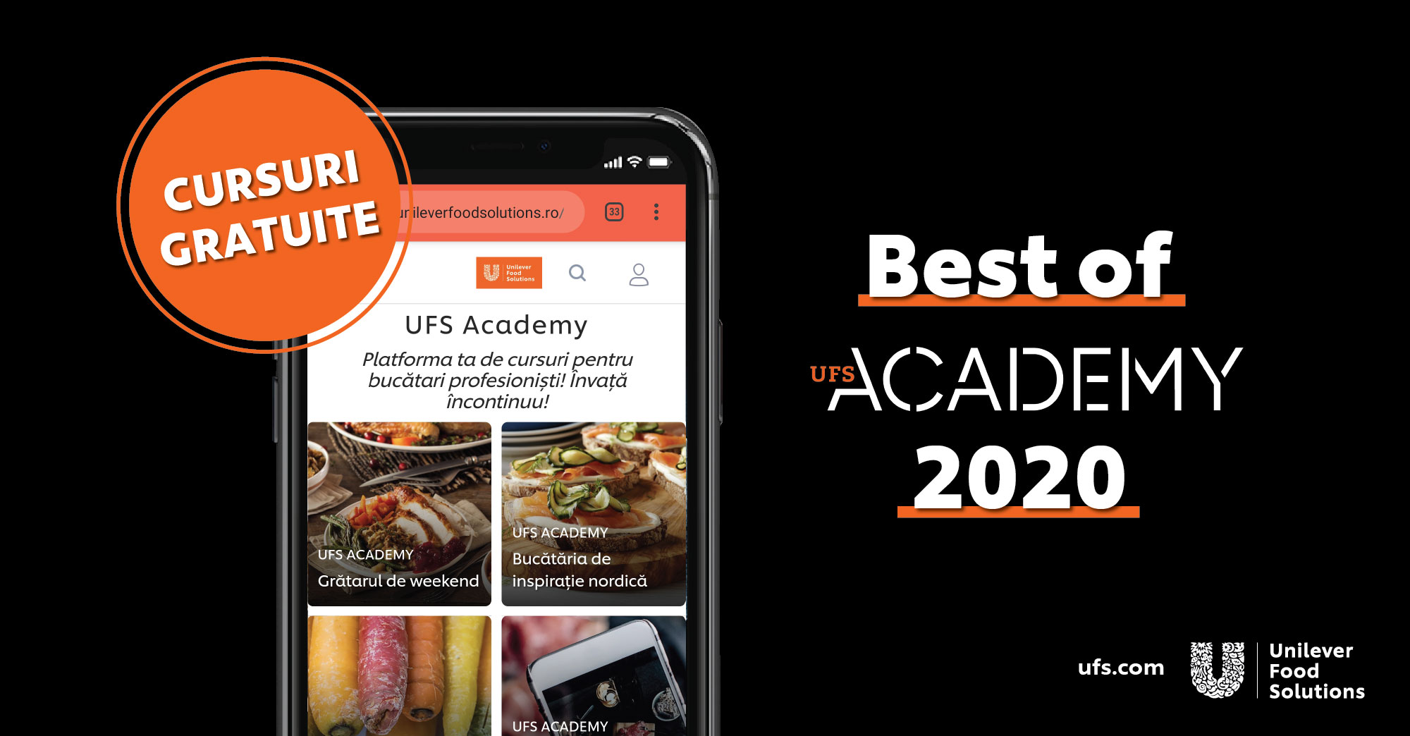 Top 5 cele mai vizionate cursuri UFS Academy in 2020