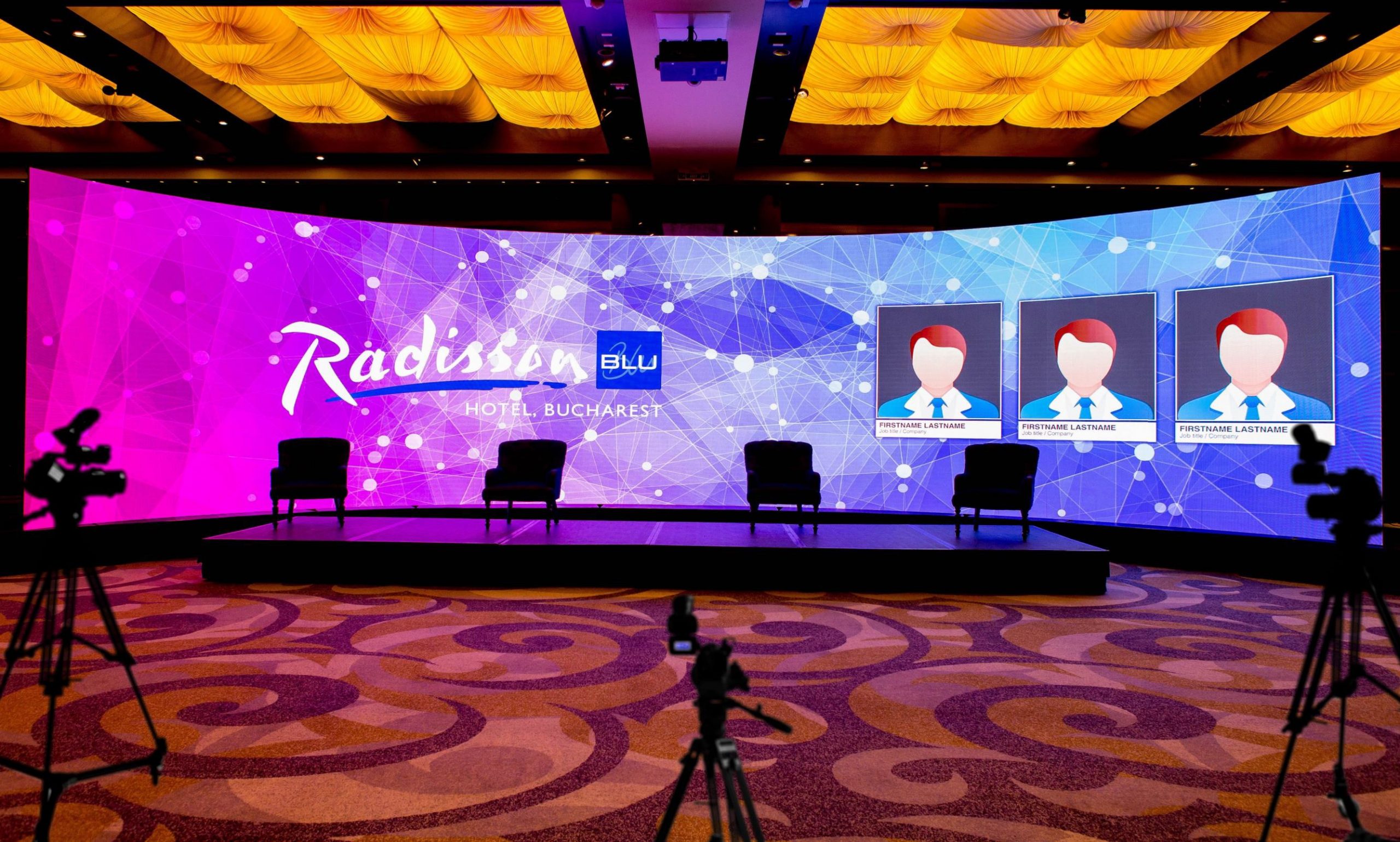 Hotelul Radisson Blu, București extinde conceptul de soluții hibride cu Evenimente Hibride tip Studio