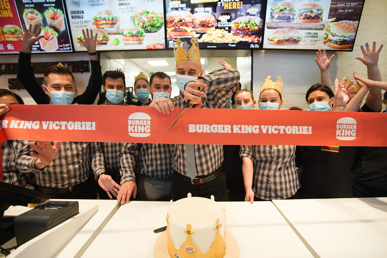 AmRest deschide în Piața Victoriei cel de-al șaptelea restaurant Burger King din București