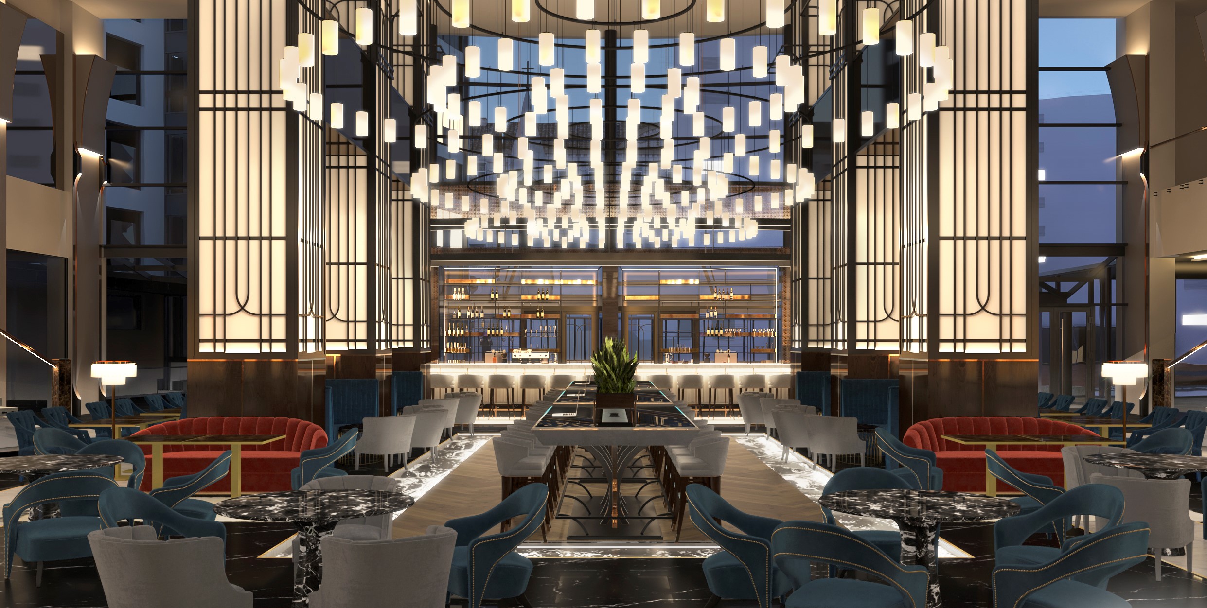 Hotelul Radisson Blu București anunță o transformare grandioasă a zonei de lobby și de grădină