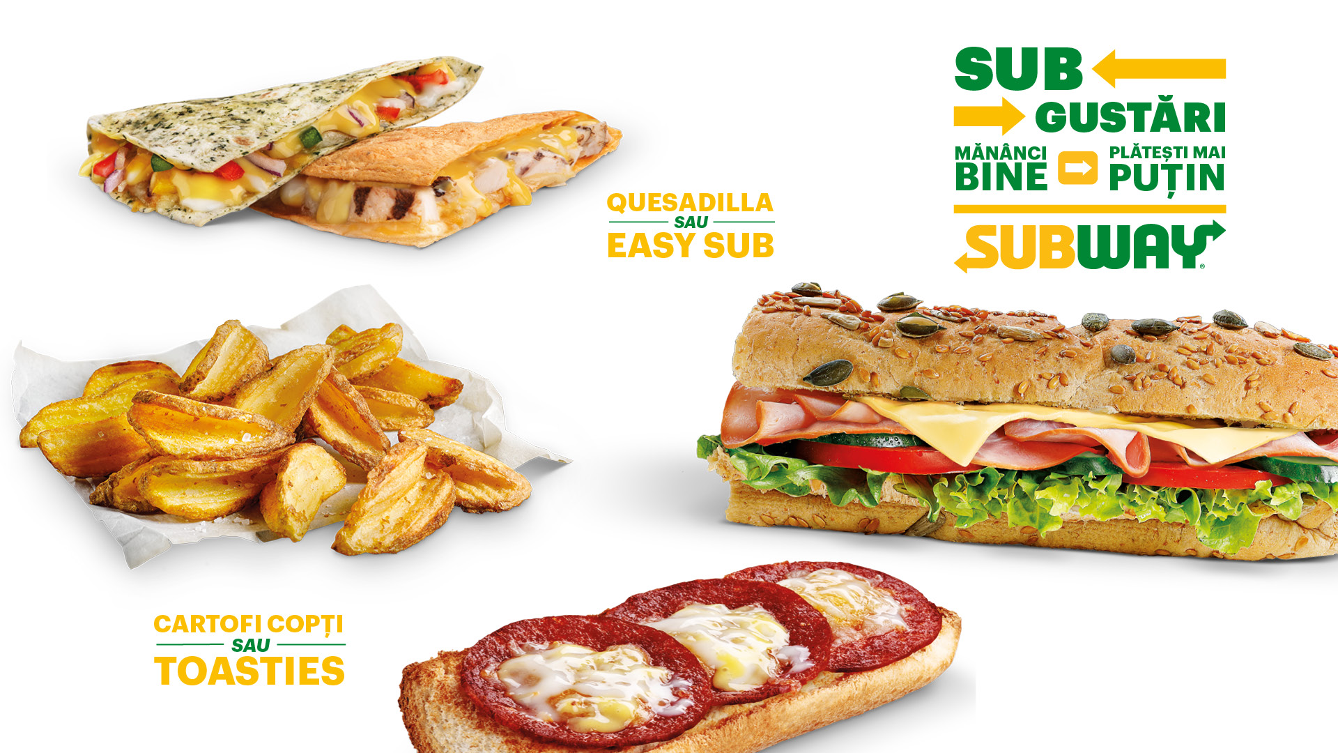 SUBWAY® mareste oferta de produse vegane și vegetariene la un sfert din totalul meniului, în concordanță cu apetitul tinerilor pentru un stil de viață sănătos