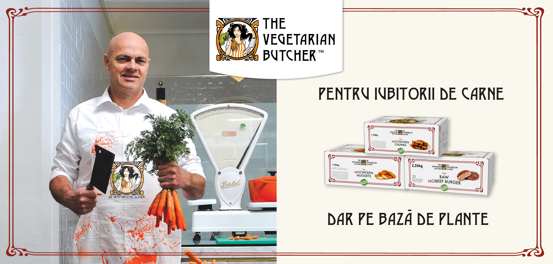 Lansare The Vegetarian Butcher în România