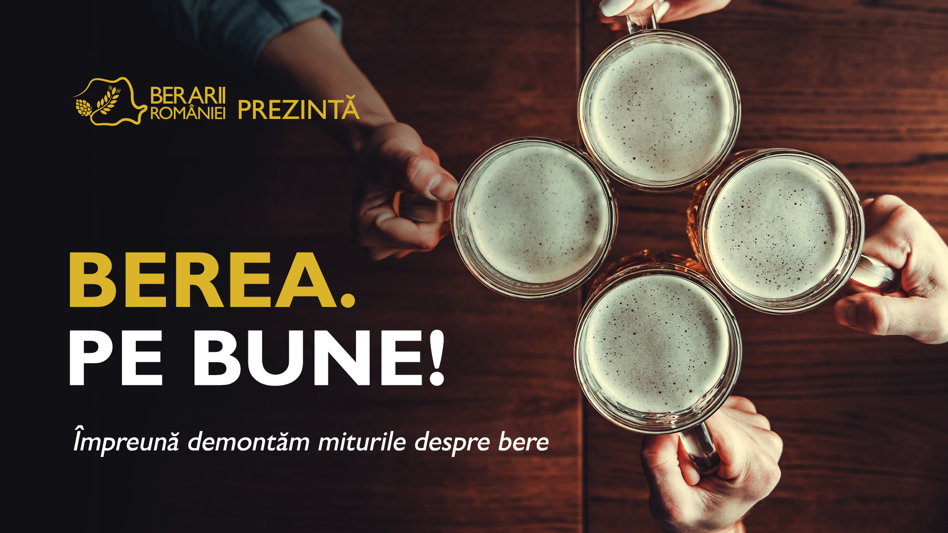 Berarii României demontează miturile despre bere! #BerePeBune