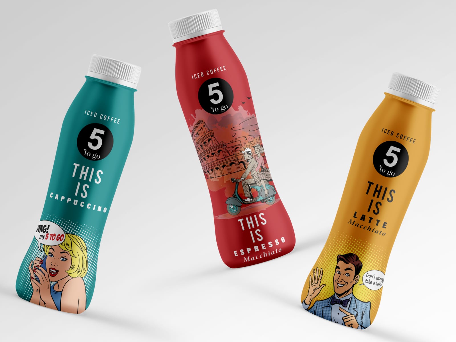 Prima linie de produse 5 to go destinate retailului este disponibilă în magazine