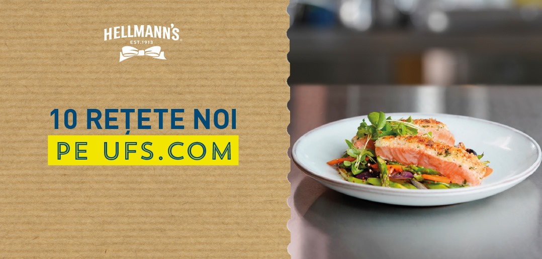 10 rețete delicioase pentru chefi ocupați de la Hellmann’s!