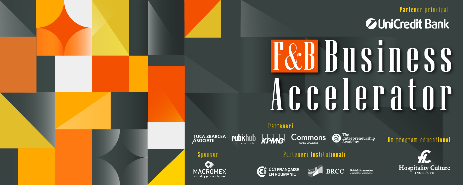 F&B Business Accelerator: program pentru startup-urile din FMCG și ospitalitate