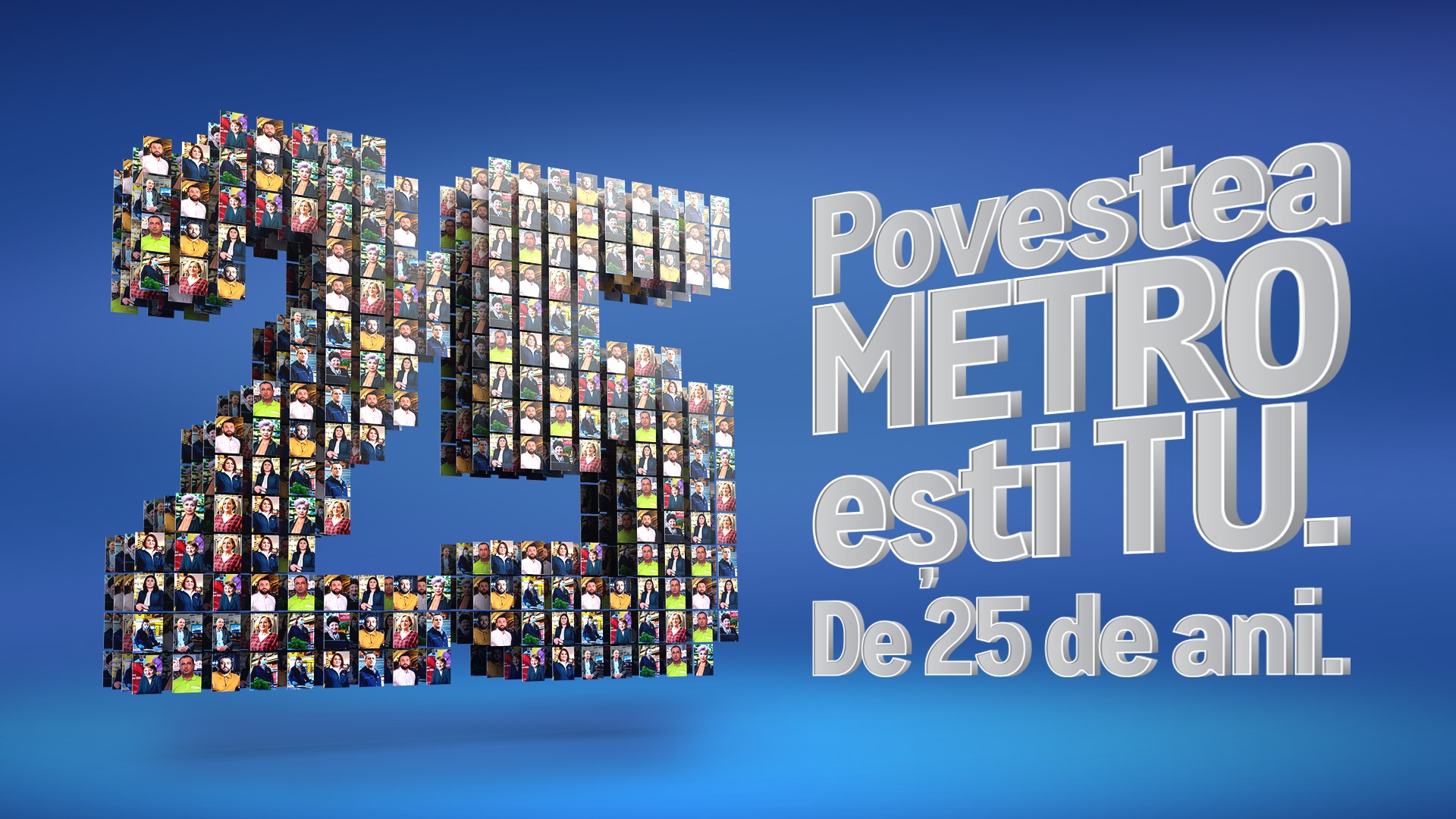 METRO SĂRBĂTOREȘTE 25 DE ANI ÎN ROMÂNIA