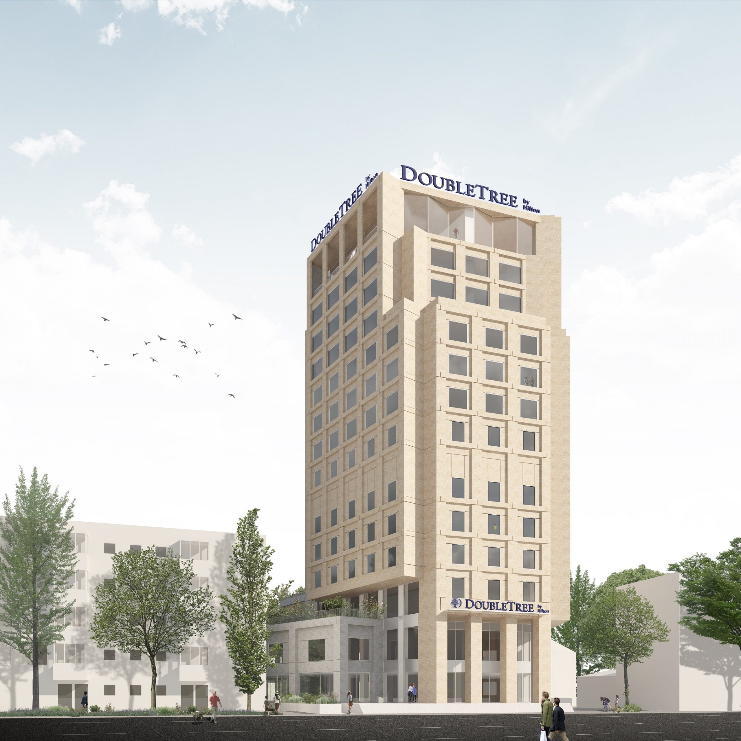 Primul hotel afiliat la Hilton în Brașov se deschide în 2023