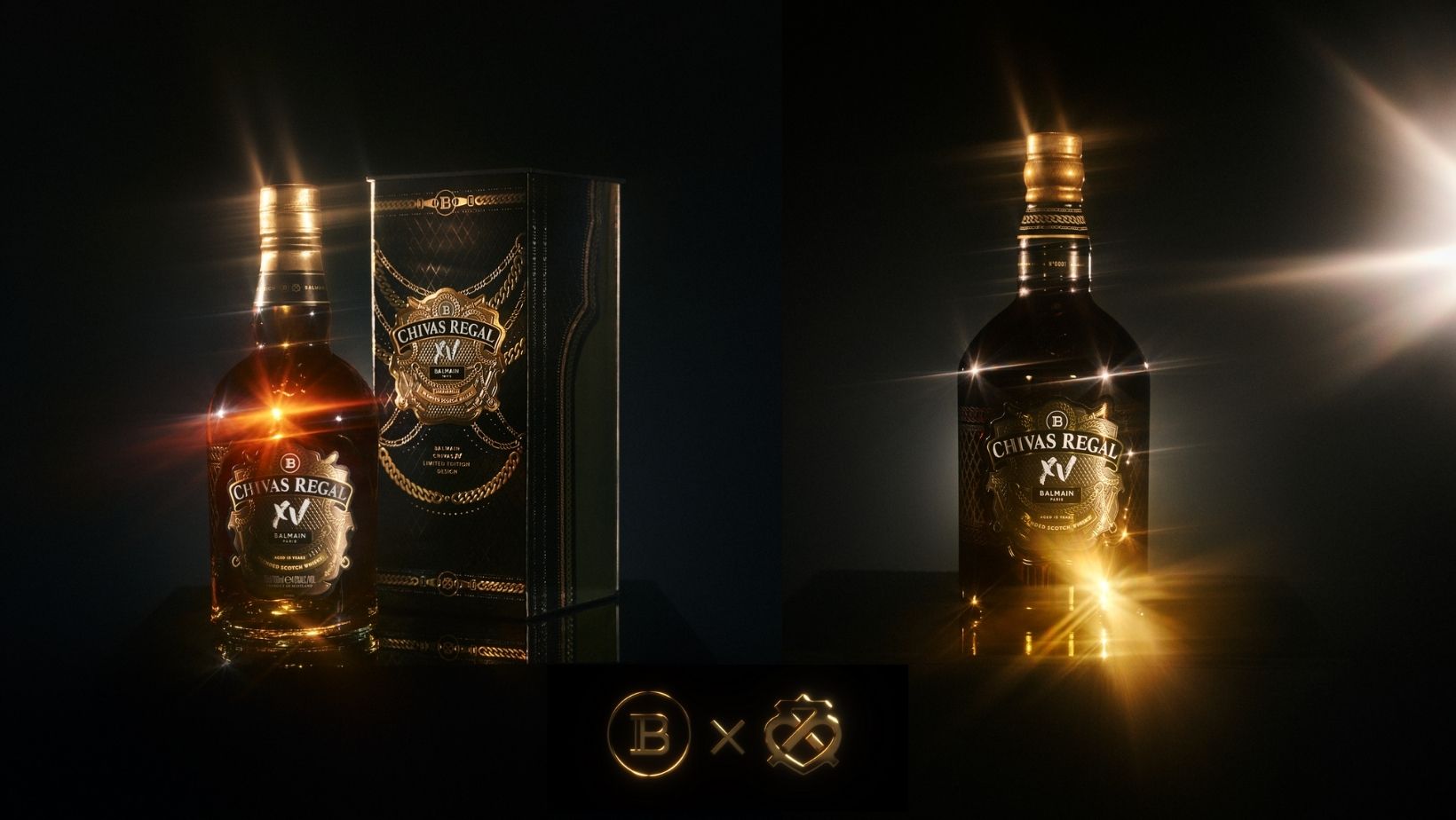 CHIVAS REGAL prezintă colecția în ediție limitată „ARMOUR FOR THE NIGHT”, intr-o colaborare legendara cu BALMAIN