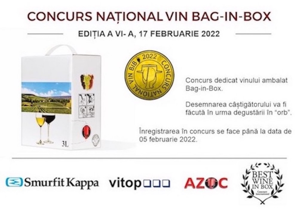 Concurs Național Vin Bag-In-Box, ediția a VI-a, 2022