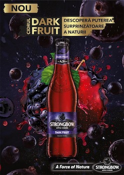 Noul Strongbow Dark Fruit® te invită descoperi  puterea surprinzătoare a naturii