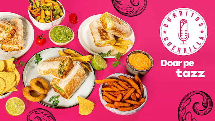 Tazz și Radio Guerrilla lansează brandul virtual Burritos Guerrilla