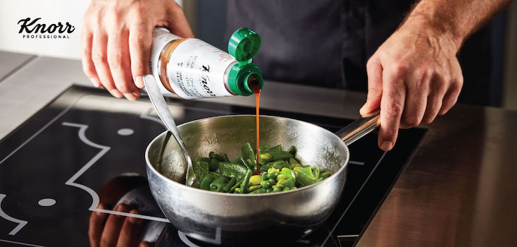 Descoperă gama de Bulioane Lichide Concentrate de la Knorr Professional și 5 preparate inspirate pentru meniul tău