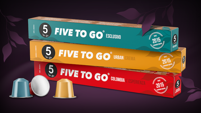 Nou în familia 5 to go: capsulele de cafea pentru acasă