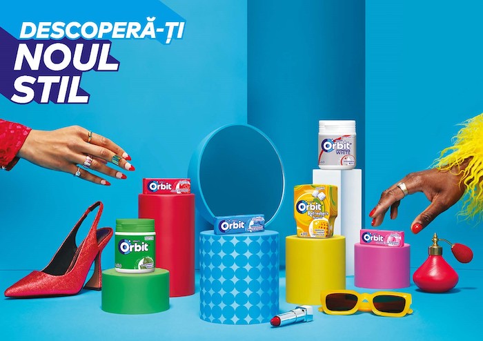#COLORFIDENCE – Orbit aduce inspirația prin culori cu un nou design al pachetelor de gumă de mestecat