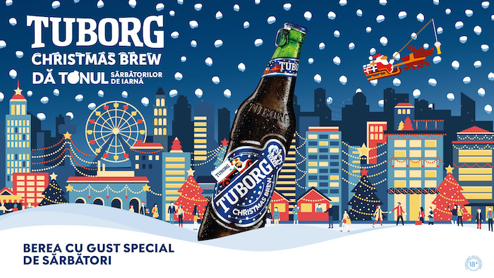 Berea oficială a Crăciunului, Tuborg Christmas Brew a revenit în România
