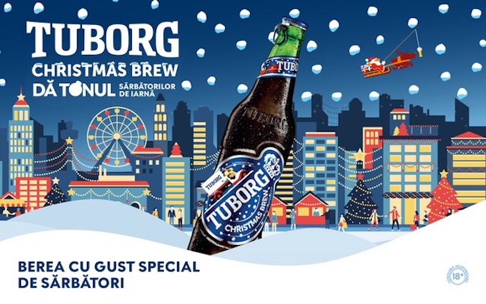 Berea oficială a sărbătorilor de iarnă,  Tuborg Christmas Brew dă startul sezonului festiv