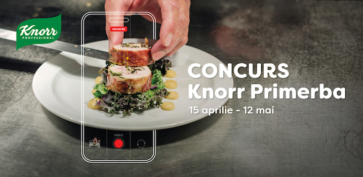 Concurs Knorr Primerba by UFS: arată-ți stilul în farfurie și poți câștiga un voucher pentru cumpărături online în valoare de 7.500 lei!