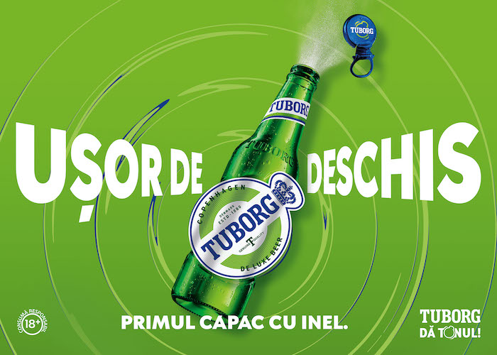 Același spirit vibrant, un nou look: Tuborg lansează noua identitate vizuală