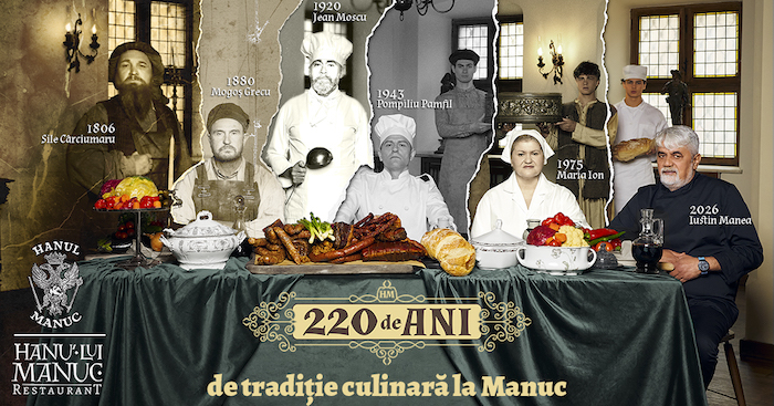 Hanul lui Manuc, 220 de ani: patrimoniu culinar și continuitate, 